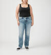 Elyse Mid Rise Slim Bootcut Jeans Plus Size, , hi-res image number 0
