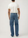 Big Guy Baggy Straight Leg Jeans, , hi-res image number 1