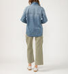 Women's Denim Shirt Jacket, , hi-res image number 1