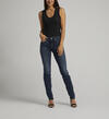 Suki Mid Rise Straight Leg Jeans, Indigo, hi-res image number 0