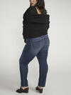 Elyse Mid Rise Straight Leg Jeans Plus Size image number 1