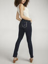 Elyse Mid Rise Straight Leg Jeans image number 4