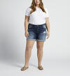 Boyfriend Mid Rise Short Plus Size, , hi-res image number 0