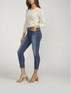 Suki Mid Rise Skinny Crop Jeans image number 2