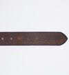 Stitched Leather Mens Belt, , hi-res image number 1