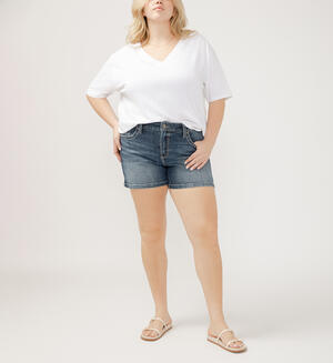 Suki Mid Rise Shorts Plus Size