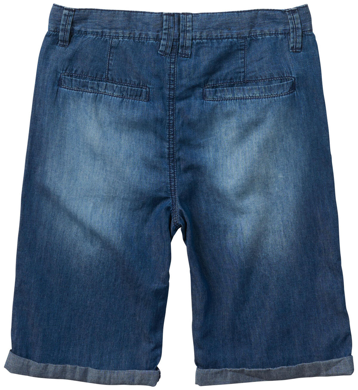 Denim Shorts in Medium Wash (7-16), , hi-res image number 1