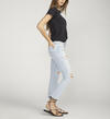 Boyfriend Mid Rise Slim Leg Jeans, , hi-res image number 2