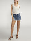 Suki Cuffed Mid Rise Shorts, , hi-res image number 0