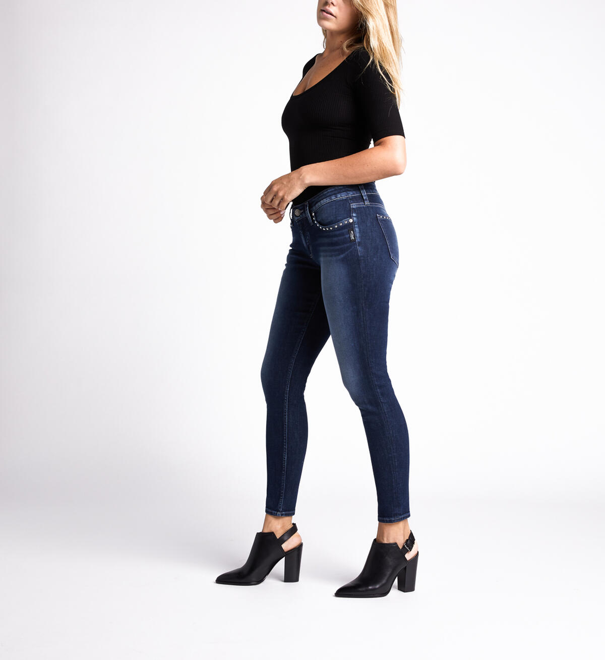 Avery High Rise Skinny Leg Jeans, , hi-res image number 2