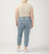 Suki Mid Rise Straight Crop Luxe Stretch Jeans Plus Size, , hi-res image number 1