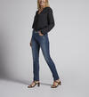 Elyse Mid Rise Straight Leg Jeans, Indigo, hi-res image number 2