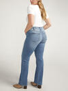 Suki Mid Rise Slim Bootcut Jeans Plus Size image number 1