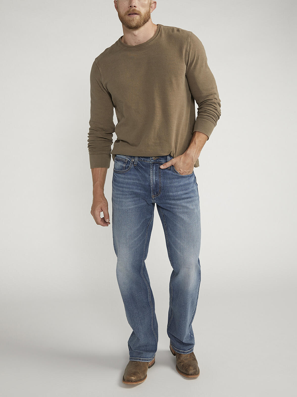 Zac Relaxed Fit Straight Leg Jeans image number 0