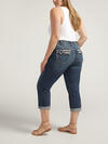 Suki Mid Rise Americana Capri  Plus Size image number 1