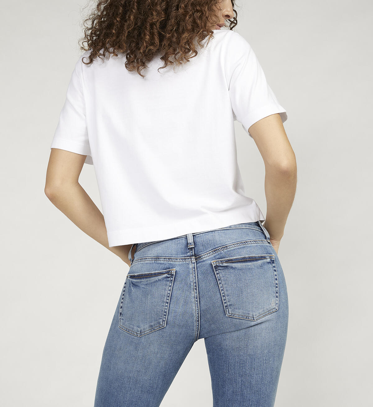 Suki Mid Rise Flare Leg Jeans, Indigo, hi-res image number 3