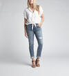 Elyse Mid Rise Ankle Slim Leg Jeans, , hi-res image number 0