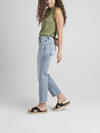 Carpenter High Rise Straight Crop Jeans image number 2