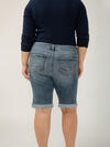 Elyse Mid Rise Luxe Stretch Bermuda Shorts Plus Size image number 4