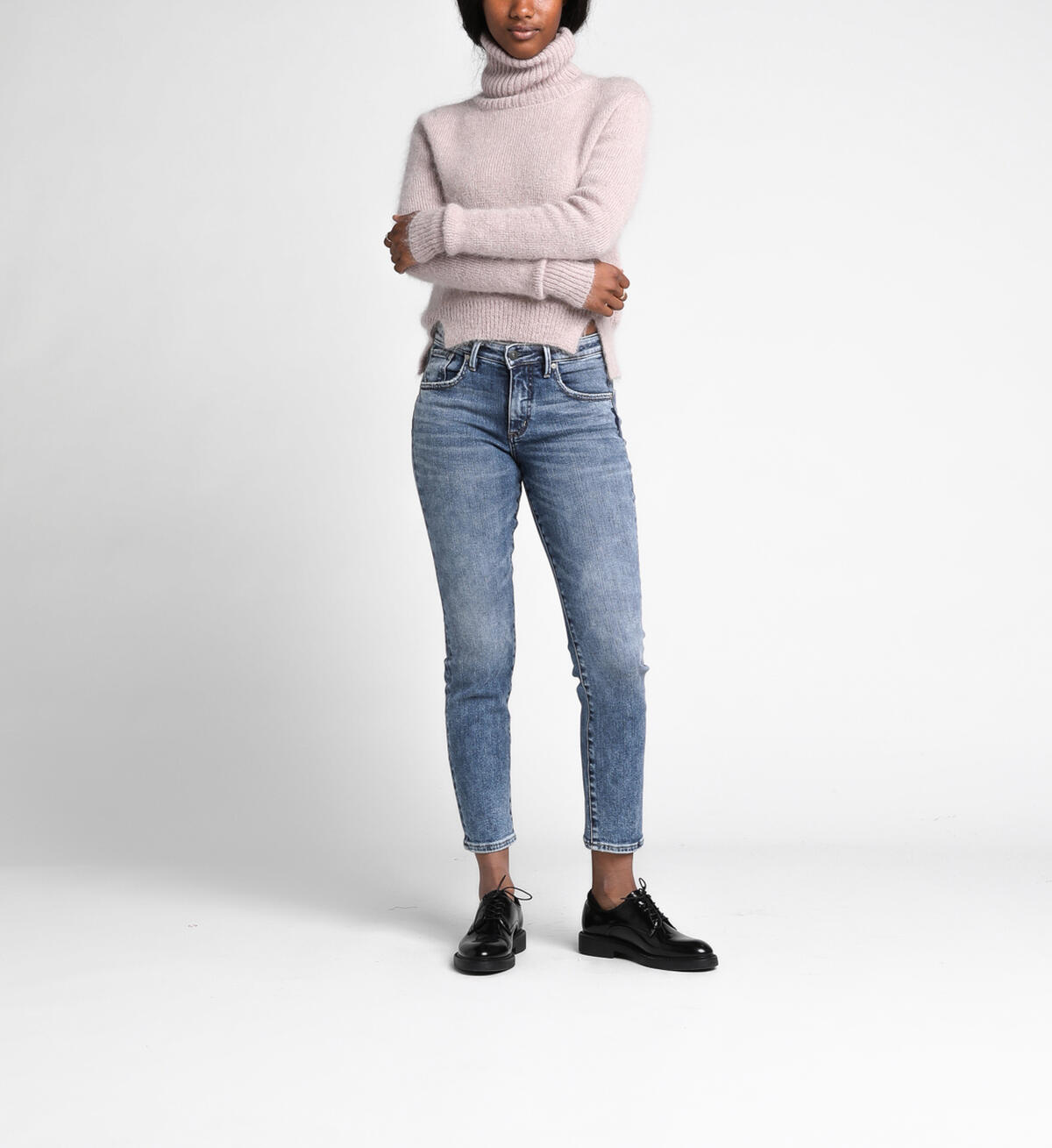 Lorette Ankle Slim Mid Medium Wash, , hi-res image number 3