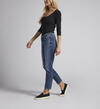 Boyfriend Mid Rise Slim Leg Jeans, Indigo, hi-res image number 2