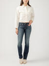 Britt Low Rise Slim Bootcut Luxe Stretch Jeans image number 0