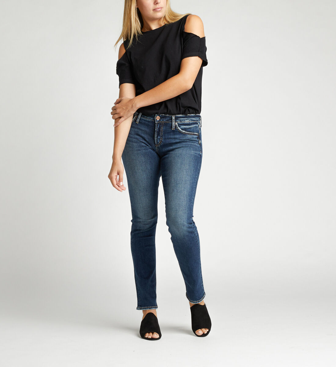 Silver jeans shop avery straight