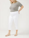 Elyse Mid Rise Luxe Stretch Capri Plus Size image number 2