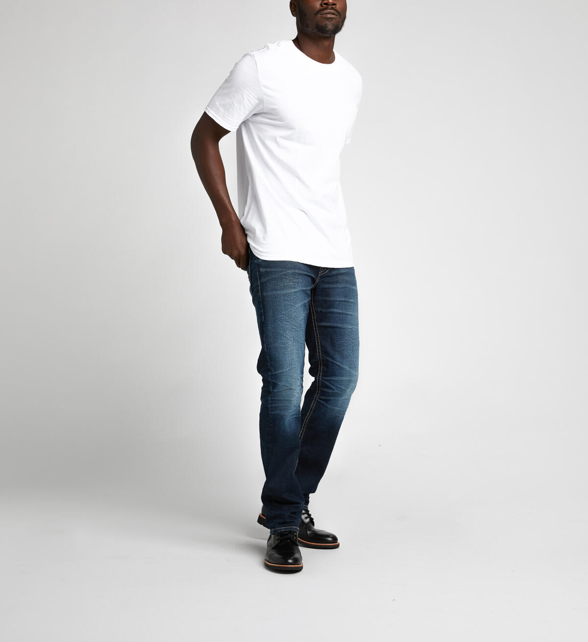 Grayson Easy Fit Straight Leg Jeans Final Sale, , hi-res image number 0