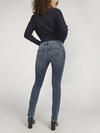 Suki Mid Rise Straight Leg Jeans, Indigo, hi-res image number 1