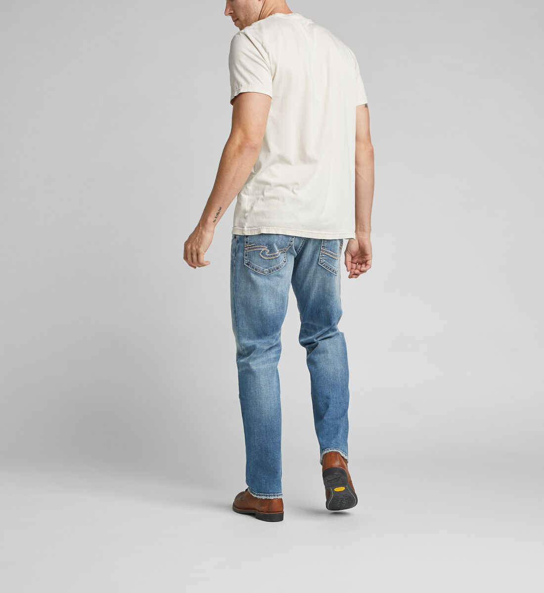 Buy Hunter Athletic Tapered Jeans for USD 89.00 Silver Jeans US New