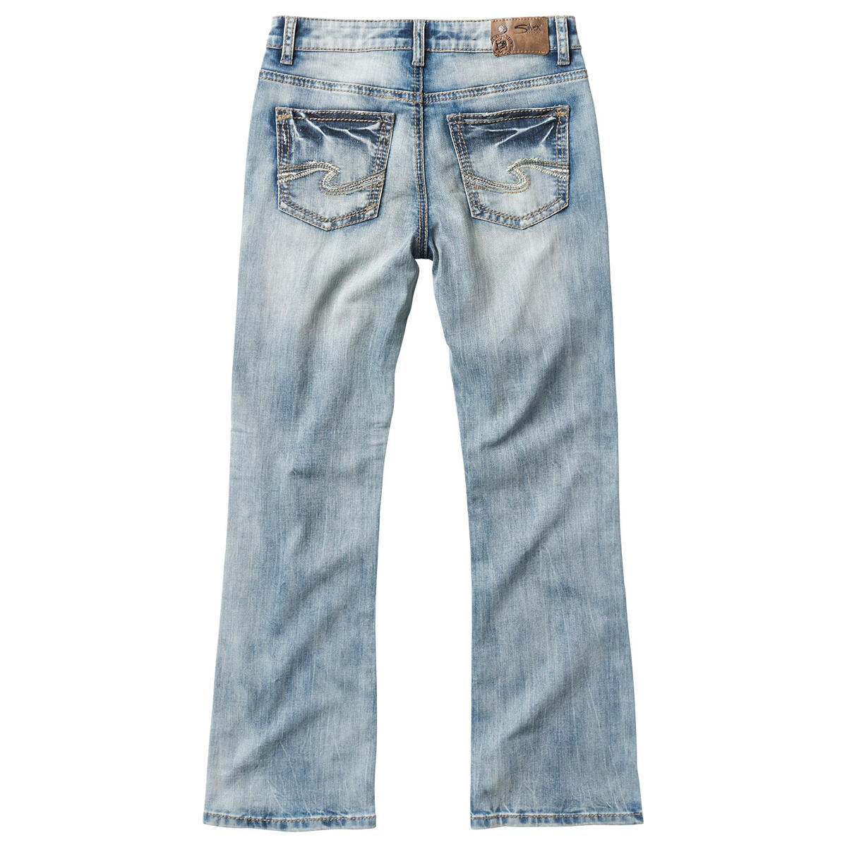 Zane Bootcut Jeans in Medium Wash (4-7), , hi-res image number 1