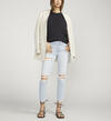 Boyfriend Mid Rise Slim Leg Jeans, , hi-res image number 0