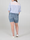 Avery High Rise Bermuda Short Plus Size - Eco-Friendly Fabric image number 1