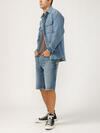 Men's Denim Shirt Jacket, , hi-res image number 2