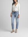 Beau Mid Rise Slim Leg Jeans, Indigo, hi-res image number 0