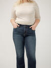 Suki Mid Rise Slim Bootcut Luxe Stretch Jeans Plus Size image number 3
