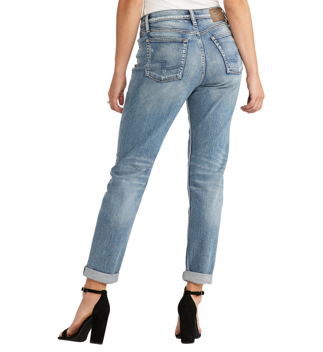 Silver shop mom jeans