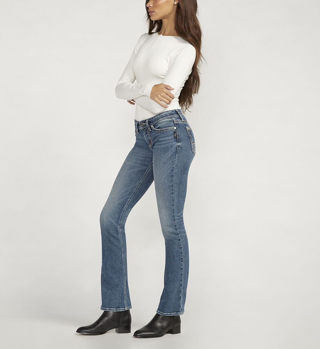 Buy Tuesday Low Rise Slim Bootcut Jeans for USD 88.00
