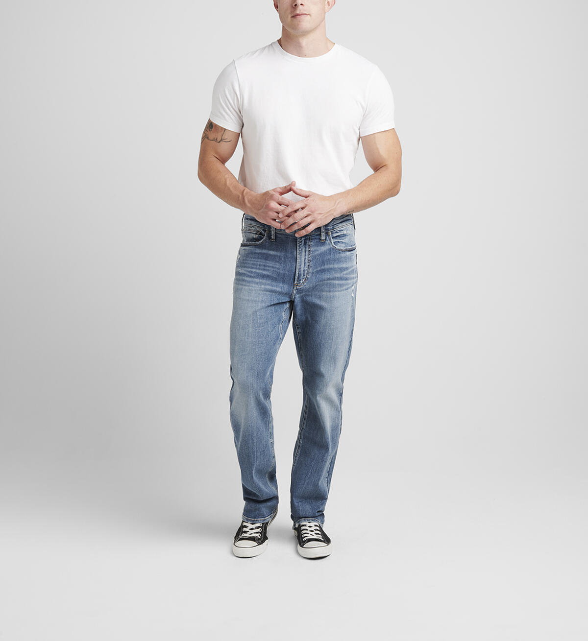 Grayson Easy Fit Straight Leg Jeans, , hi-res image number 0
