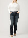 Elyse Mid Rise Slim Bootcut Jeans Plus Size, , hi-res image number 0