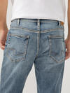 Eddie Classic Athletic Fit Tapered Leg Luxe Heritage Jeans image number 3