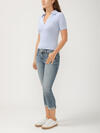 Elyse Mid Rise Capri image number 2