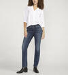 Elyse Mid Rise Straight Leg Jeans, Indigo, hi-res image number 0