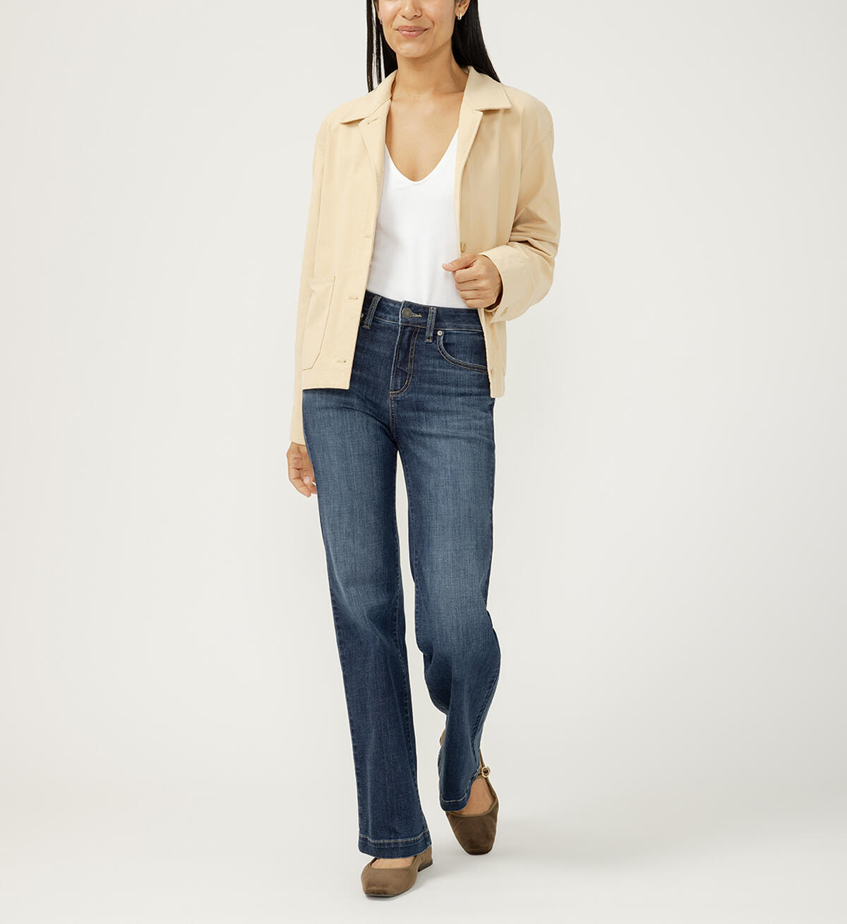 Avery High Rise Luxe Stretch Trouser Jeans, , hi-res image number 0