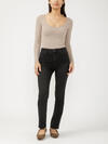 Isbister High Rise Straight Leg Luxe Stretch Jeans image number 0