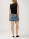 Boyfriend Mid Rise Shorts image number 1