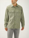 Knit Flex Button-Up Shirt image number 0