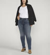 Suki Mid Rise Straight Leg Jeans Plus Size, Indigo, hi-res image number 0