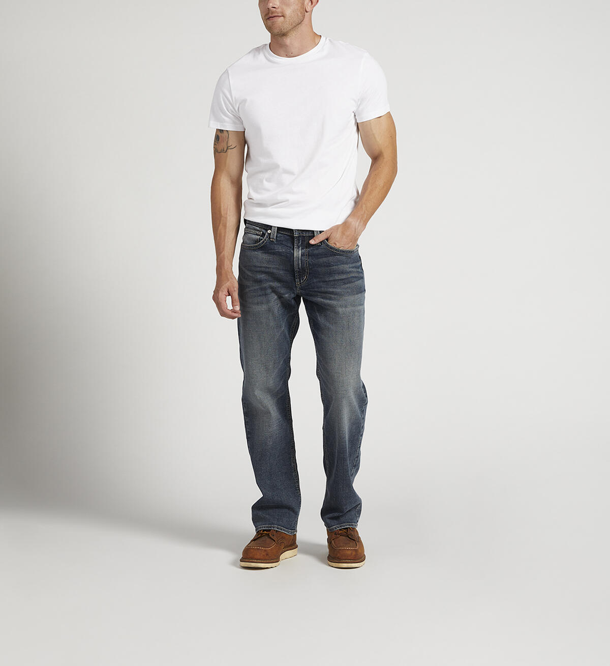Zac Relaxed Fit Straight Leg Jeans, , hi-res image number 0